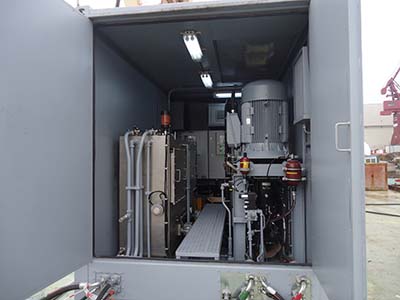 ahc hydraulic power unit